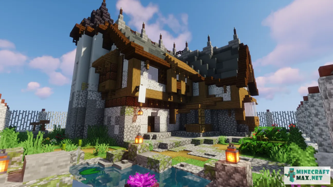 Noble Medieval / Victorian Mansion | Download map for Minecraft: 1