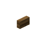 Как сделать еловую кнопку в Minecraft