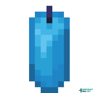 Light Blue Candle in Minecraft