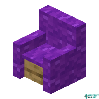Purple Sofa in Minecraft