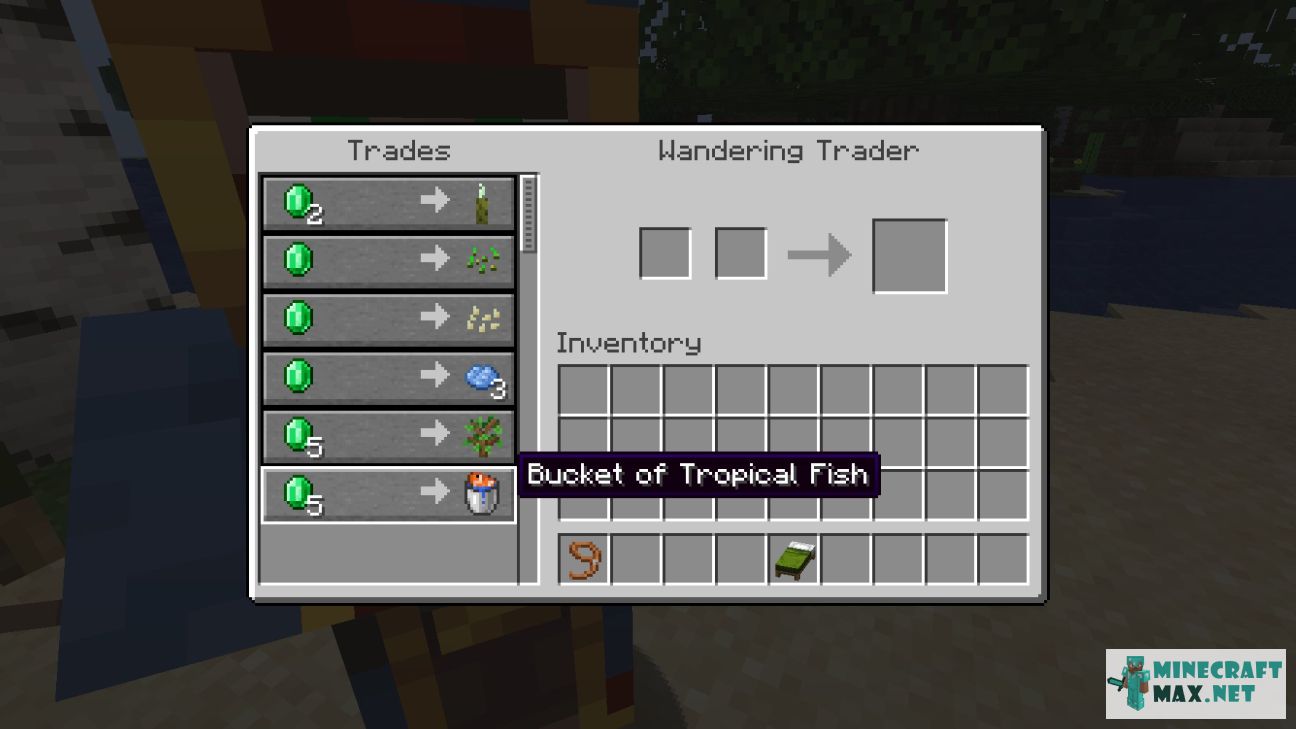 Bucket of Tropical Fish How to craft bucket of tropical fish in