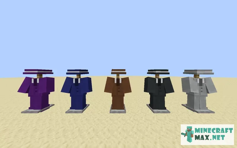 Fancy Leather Suits | Download texture for Minecraft: 1