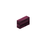 Как сделать багровую кнопку в Minecraft