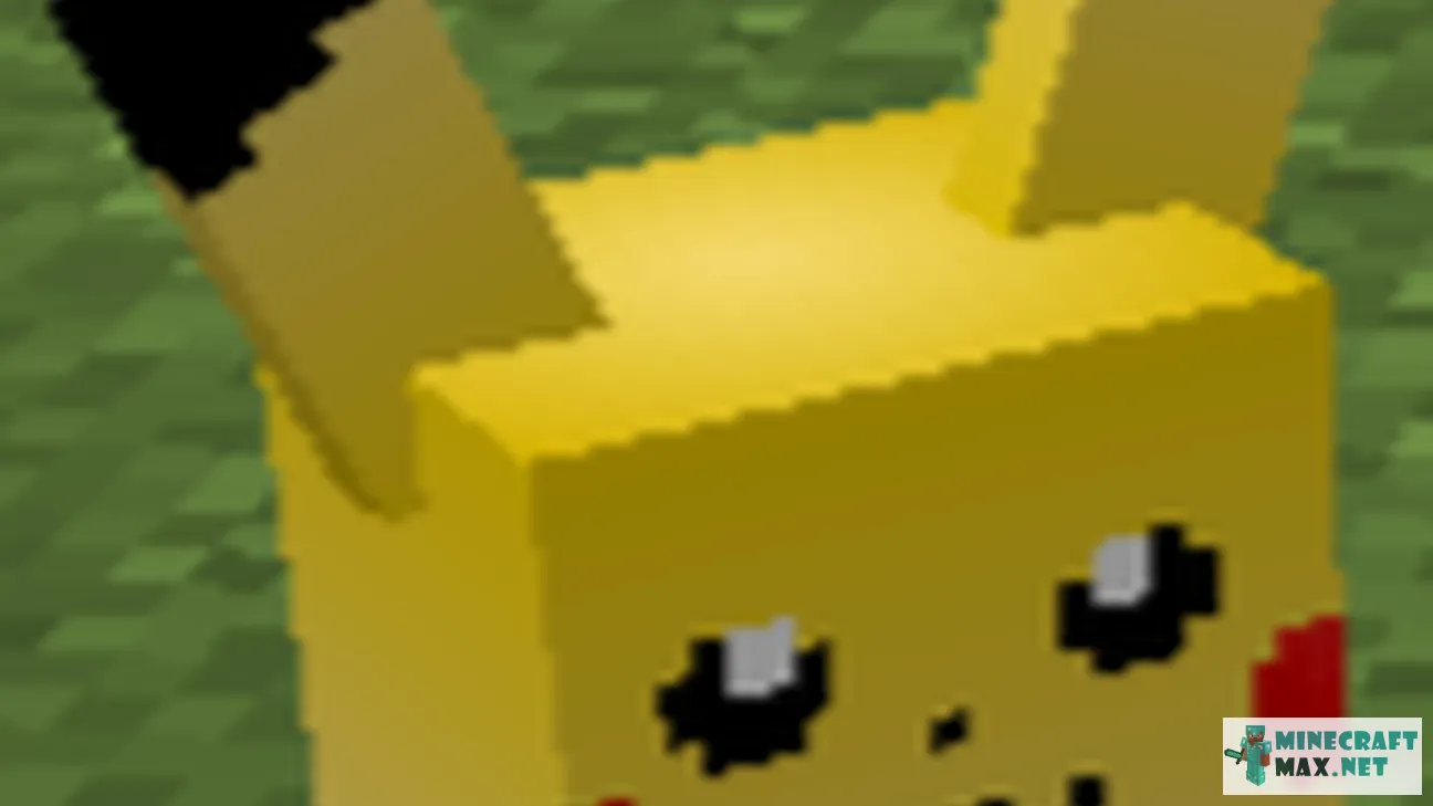 Ocelots to Pikachu | Download texture for Minecraft: 1
