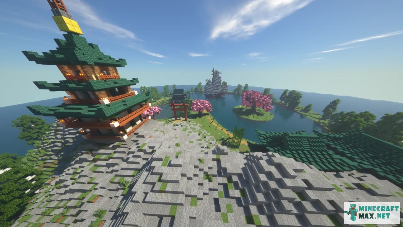 Chinese lobby | Download map for Minecraft: 1