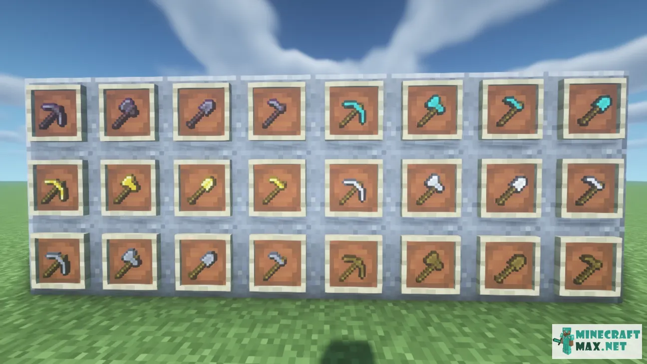 Smaller+tools | Download texture for Minecraft: 1