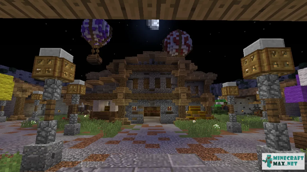 Map Shop / lobby / Spawn / medieval fair / store | Download map for Minecraft: 1
