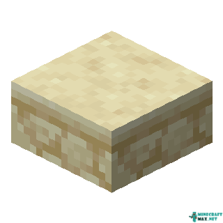 Sandstone Slab in Minecraft