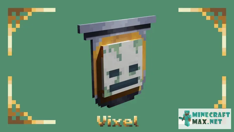 Vixel's Skeleton Hunter Shield | Download texture for Minecraft: 1