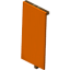 Orange Banner in Minecraft
