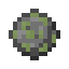 Firework star (white dye, creeper shaped, trail) in Minecraft