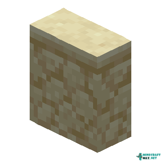 Vertical Sandstone Slab in Minecraft