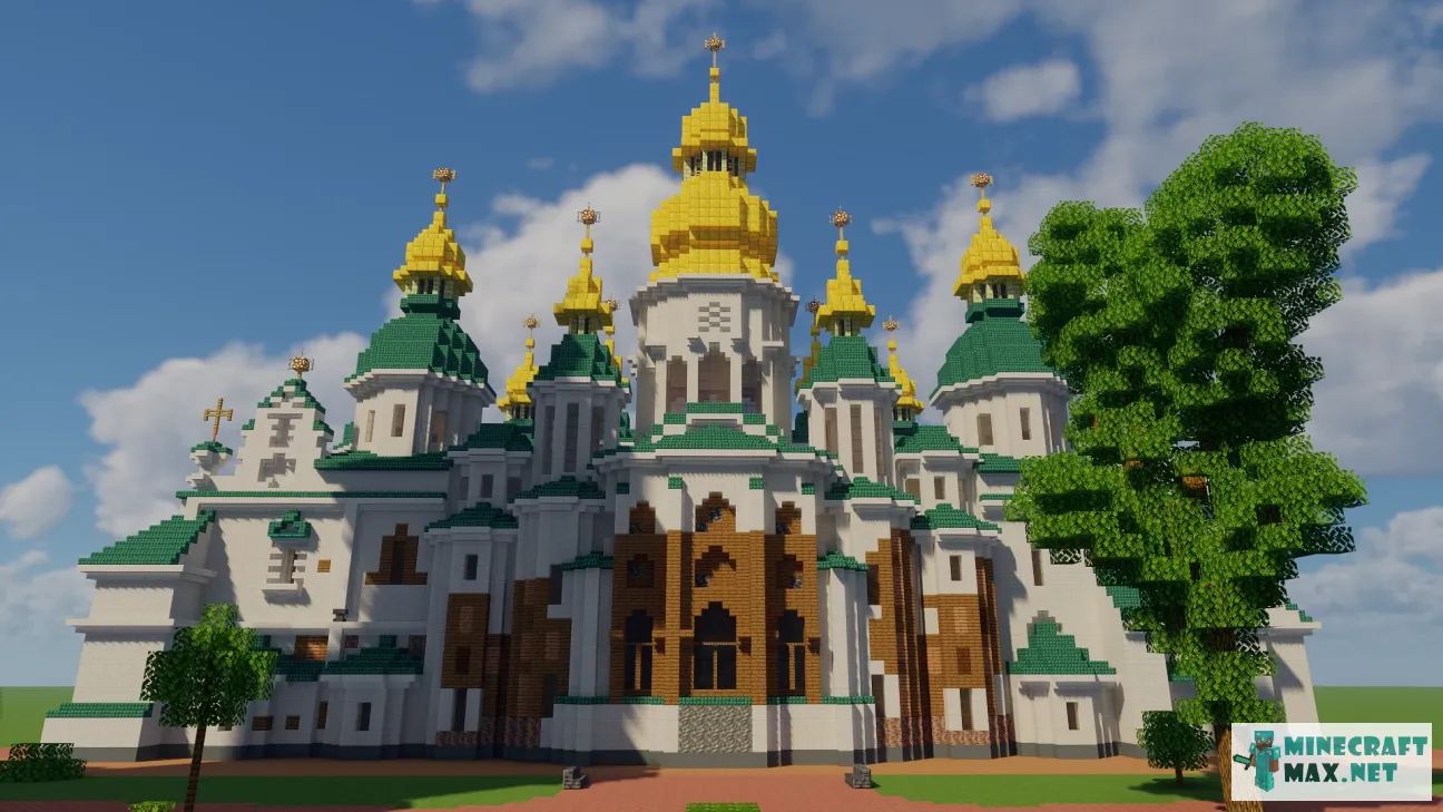 Saint Sophia Cathedral, Kyiv | Download map for Minecraft: 1