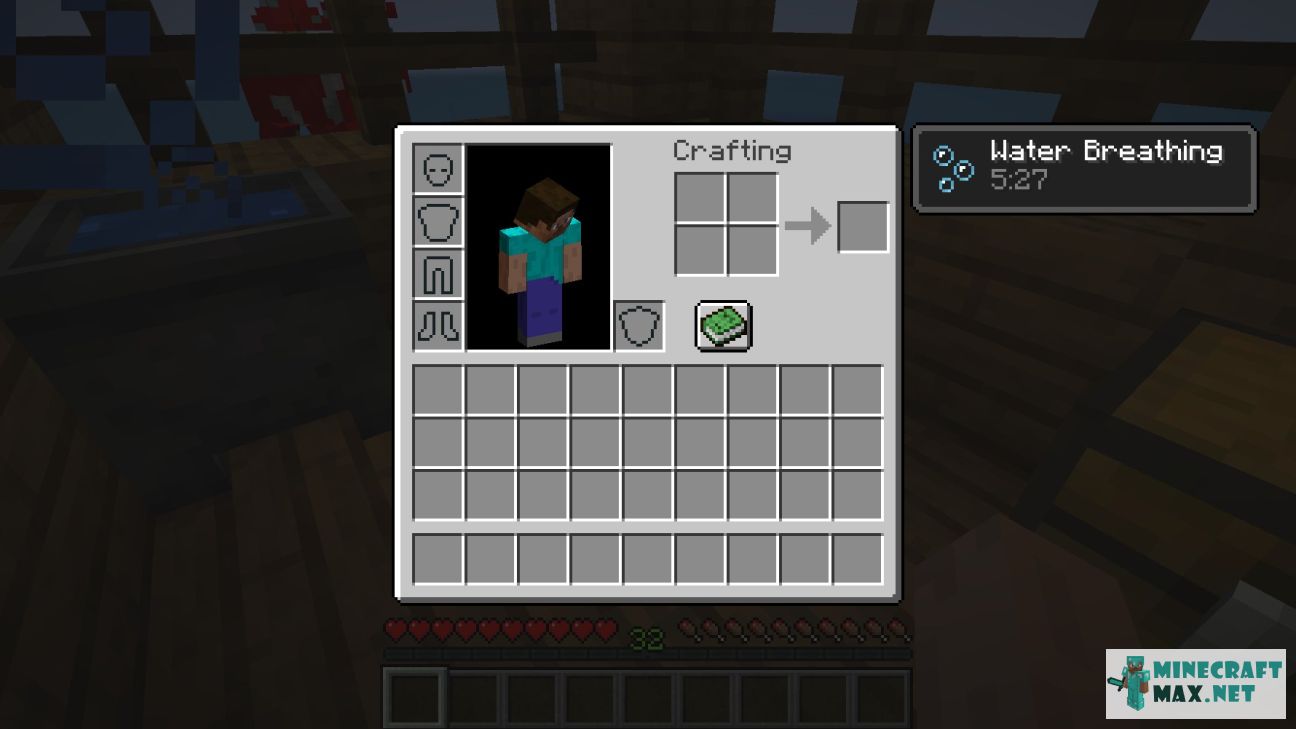 Splash Potion of Water Breathing (long) in Minecraft | Screenshot 1