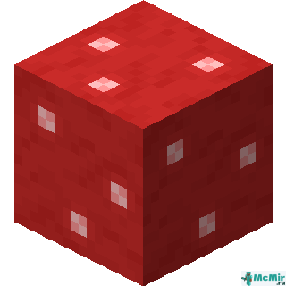 Блок красного гриба в Майнкрафте
