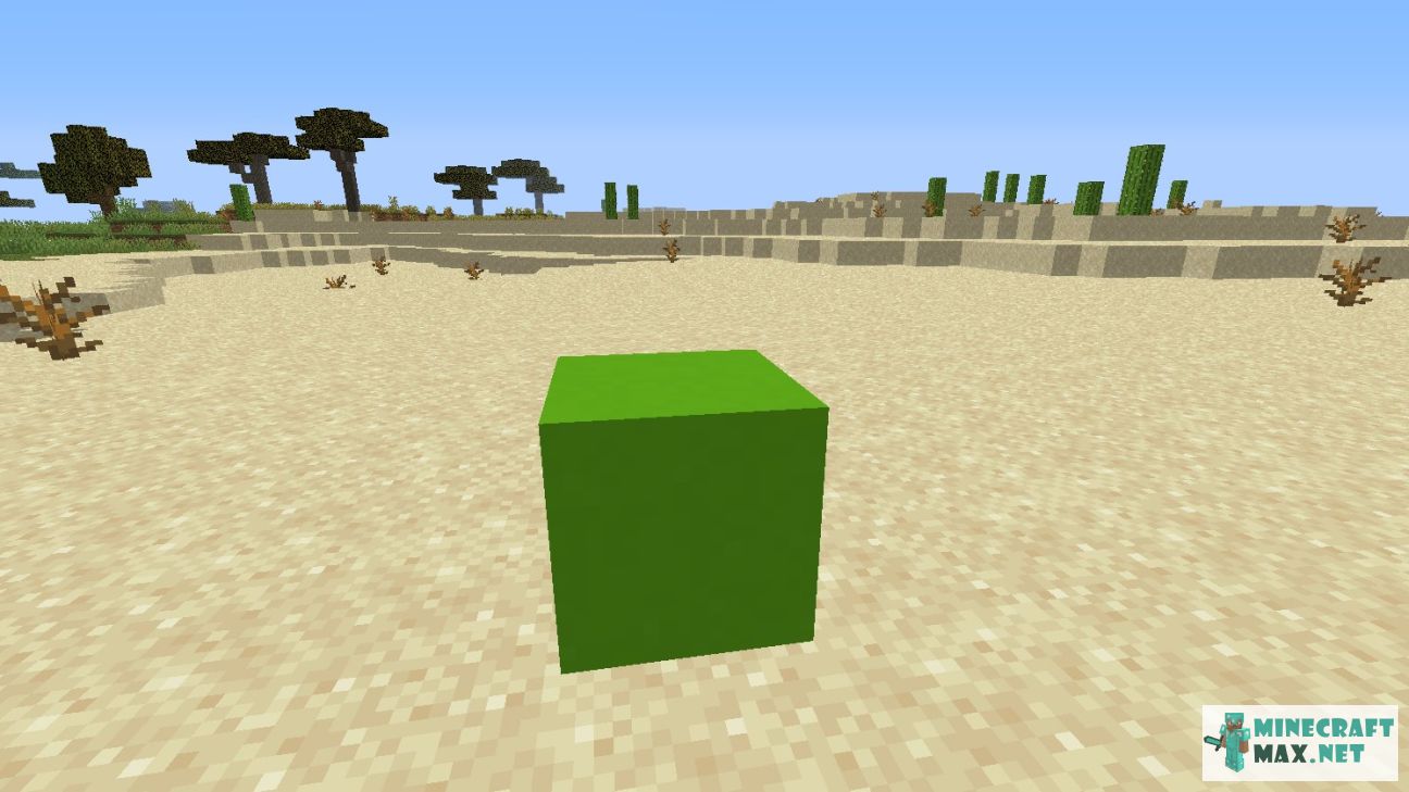 Lime Concrete in Minecraft | Screenshot 1