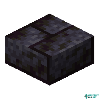 Polished Blackstone Brick Slab in Minecraft