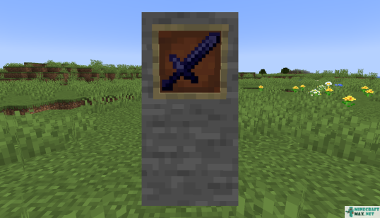 Obsidian Sword | Download mod for Minecraft: 1