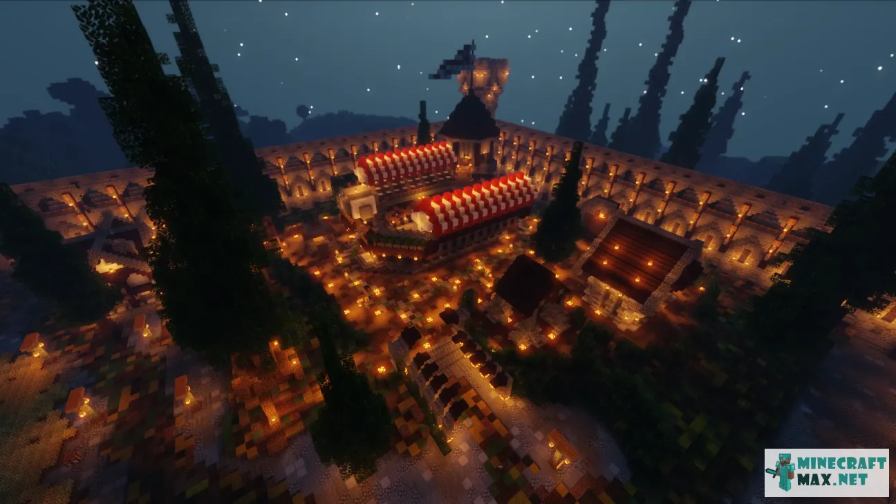 Arena | House | Medieval | Download map for Minecraft: 1