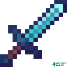Enchanted Diamond Sword in Minecraft