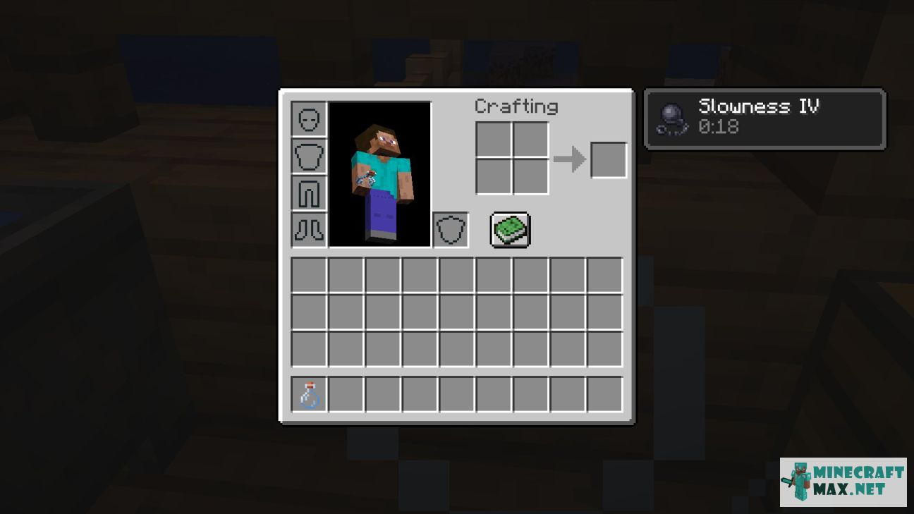Potion of Slowness II in Minecraft | Screenshot 2