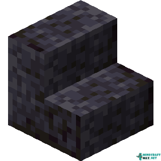 Polished Blackstone Stairs in Minecraft