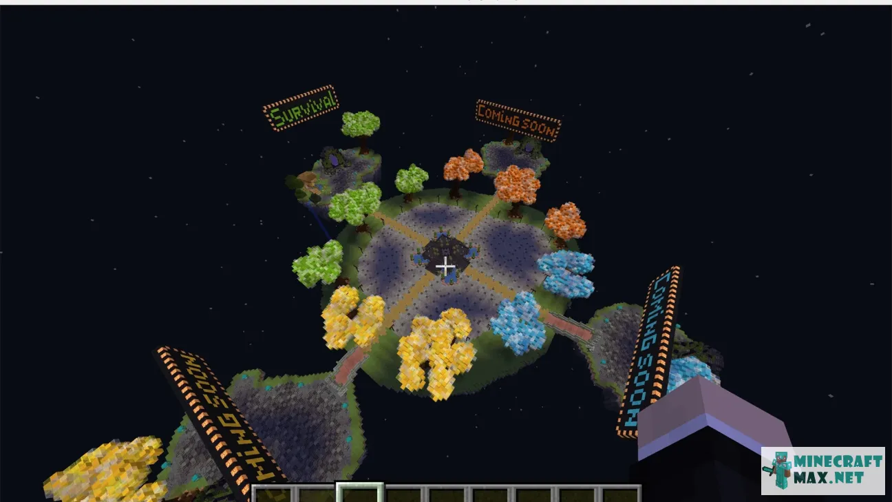 Floating Islands Server Spawn / Hub Ver 1.5 | Download map for Minecraft: 1