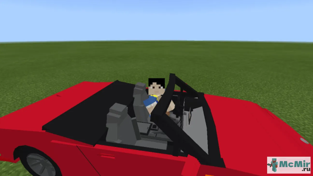 Мод Mazda MX-5 Miata | Скачать мод для Minecraft: 1