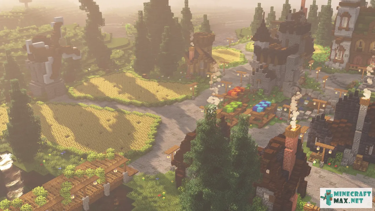 Ultimate Medieval Survival BASE / Base para supervivencia completa Minecraft  Map