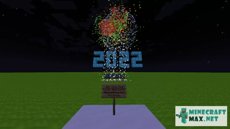 Silvester 2022 fireworks | Download map for Minecraft: 1