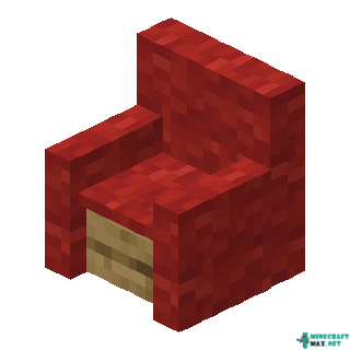 Red Sofa in Minecraft