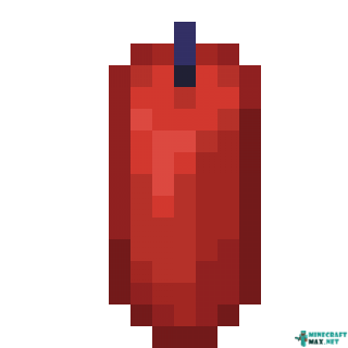 Red Candle in Minecraft