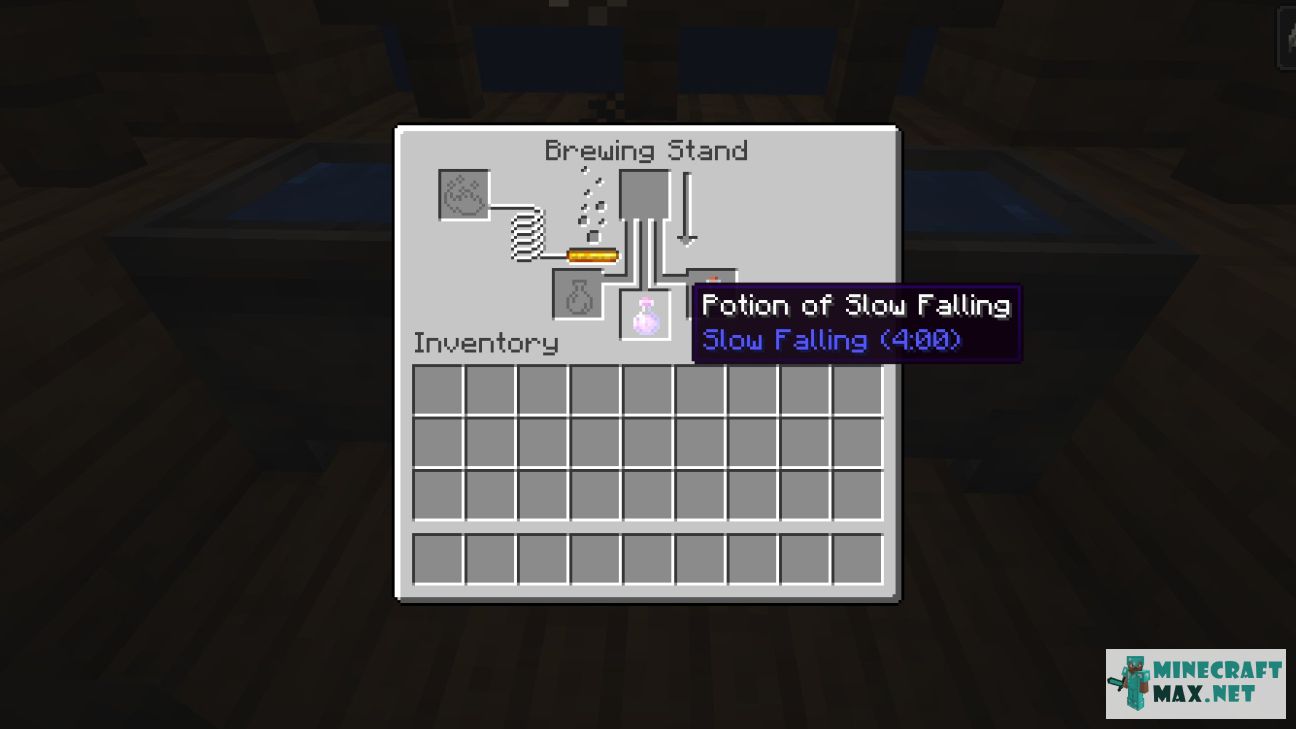 Potion of Slow Falling (long) in Minecraft | Screenshot 1