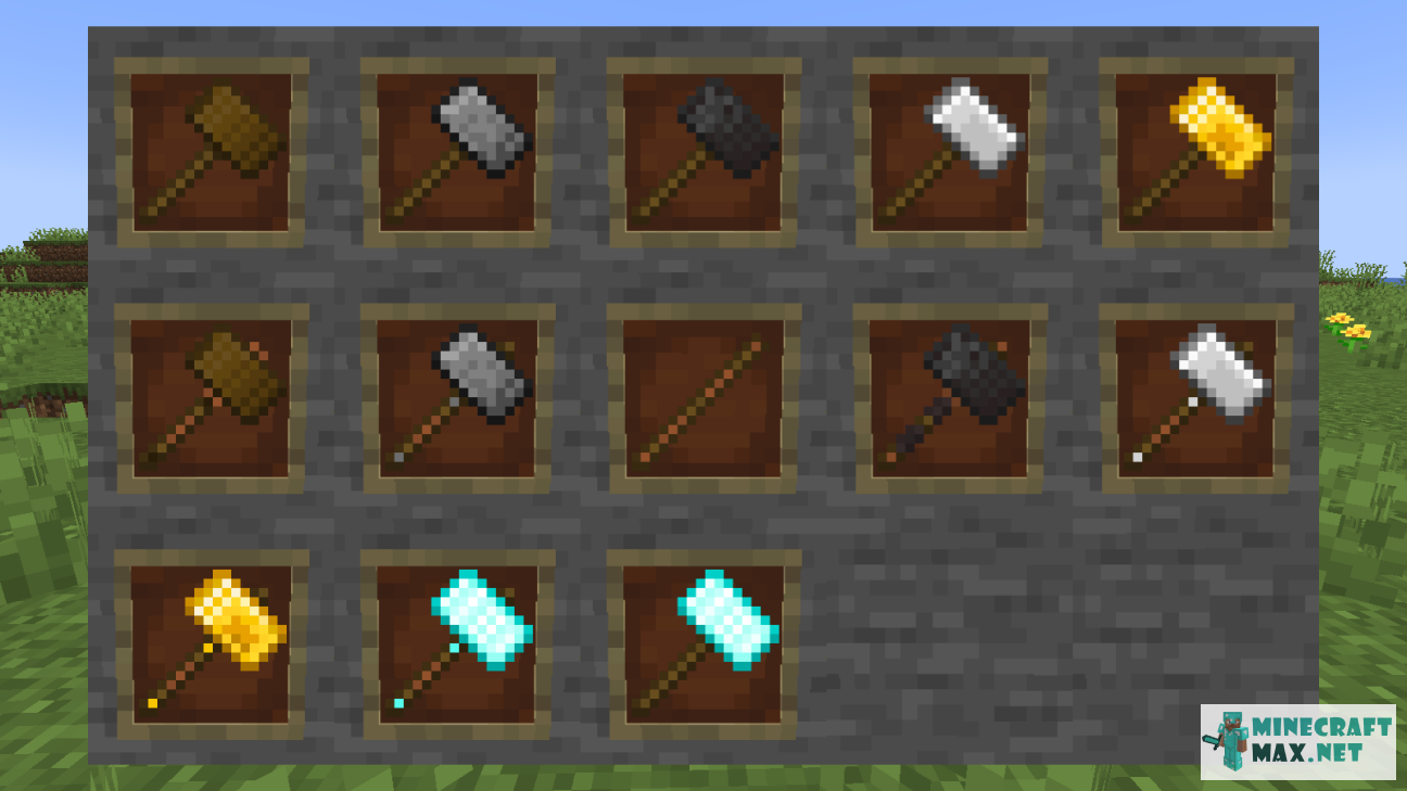 Hammers Extension! | Download mod for Minecraft: 1