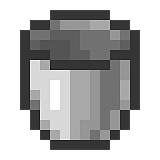Как сделать ведро в Minecraft
