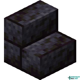 Polished Blackstone Brick Stairs in Minecraft