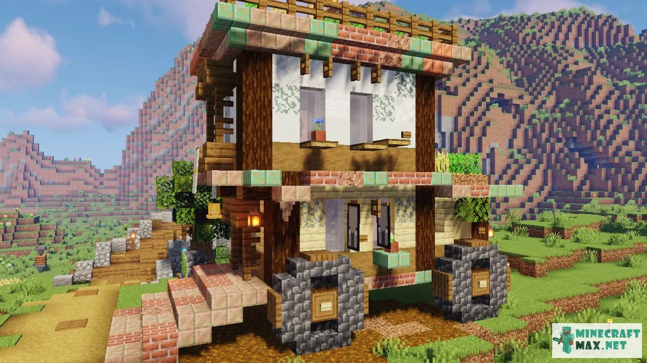 Caravan House | Download map for Minecraft: 1