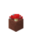 Potted Red Mushroom in Minecraft