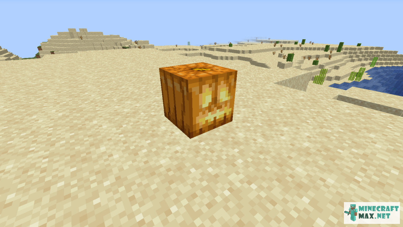 Jack o'Lantern in Minecraft | Screenshot 1