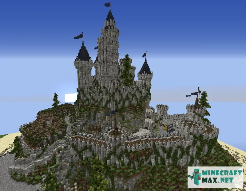 Big Castle with Westeros Blocs | Download map for Minecraft: 1