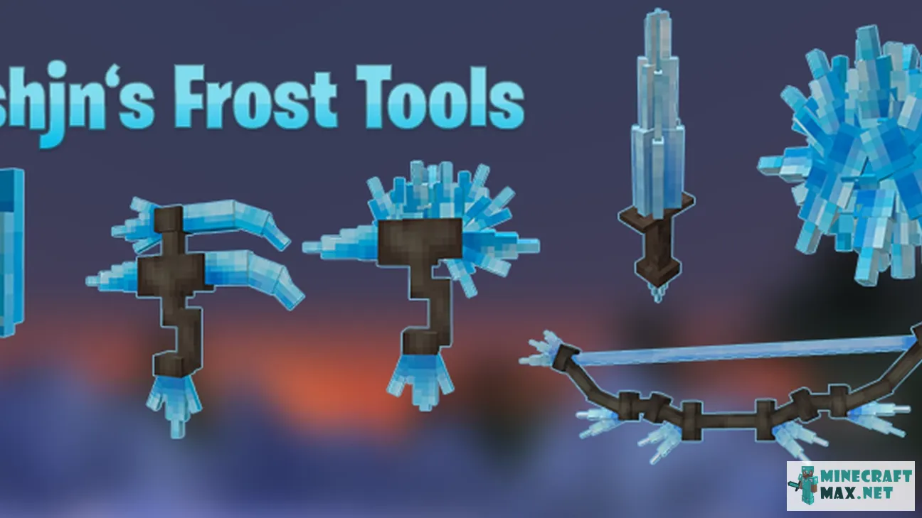 Pashjn's 3D Frost Tools Pack | Download texture for Minecraft: 1