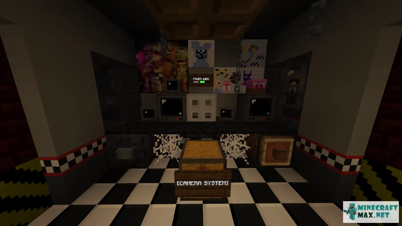 Five Night's at Freddy's | Download map for Minecraft: 1