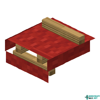 Red Awning in Minecraft