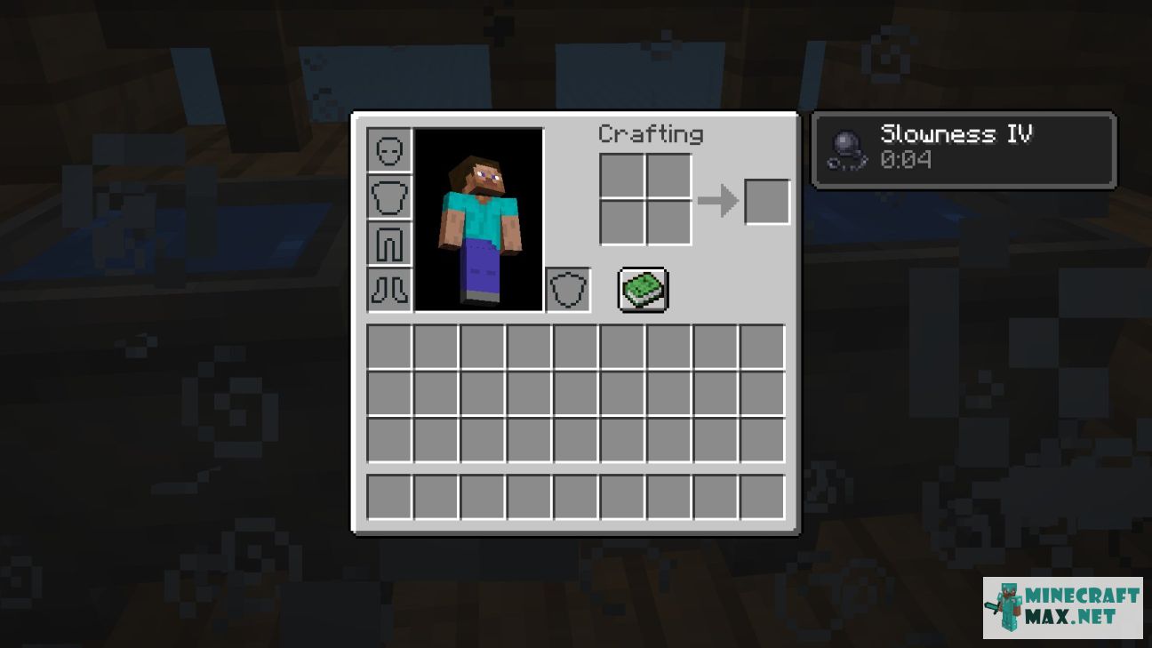 Lingering Potion of Slowness II in Minecraft | Screenshot 3