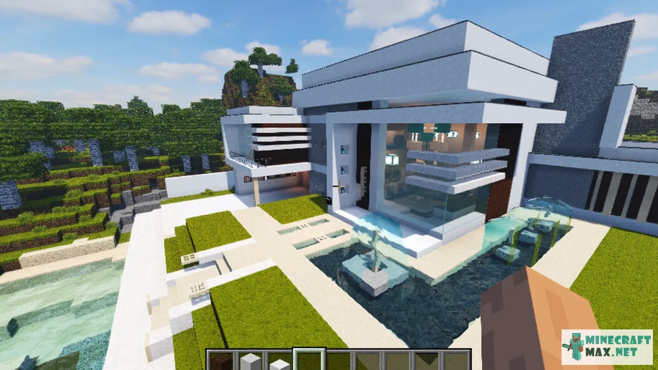 House Modern | Download map for Minecraft: 1