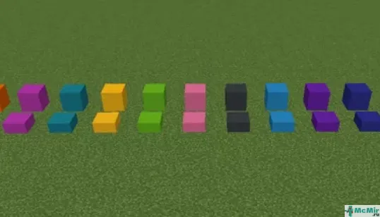 Мод Отличные цвета блоков | Скачать мод для Minecraft: 1