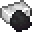 Iron with coal in Minecraft