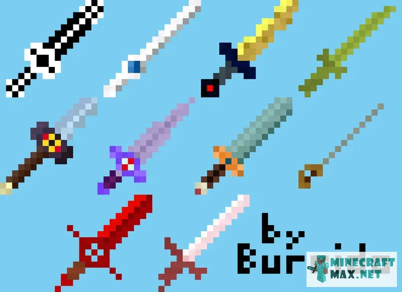 Adventure Time Swords | Download texture for Minecraft: 1