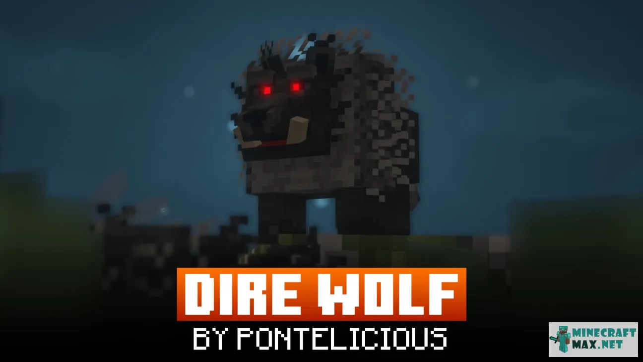 DIRE WOLF | Download texture for Minecraft: 1