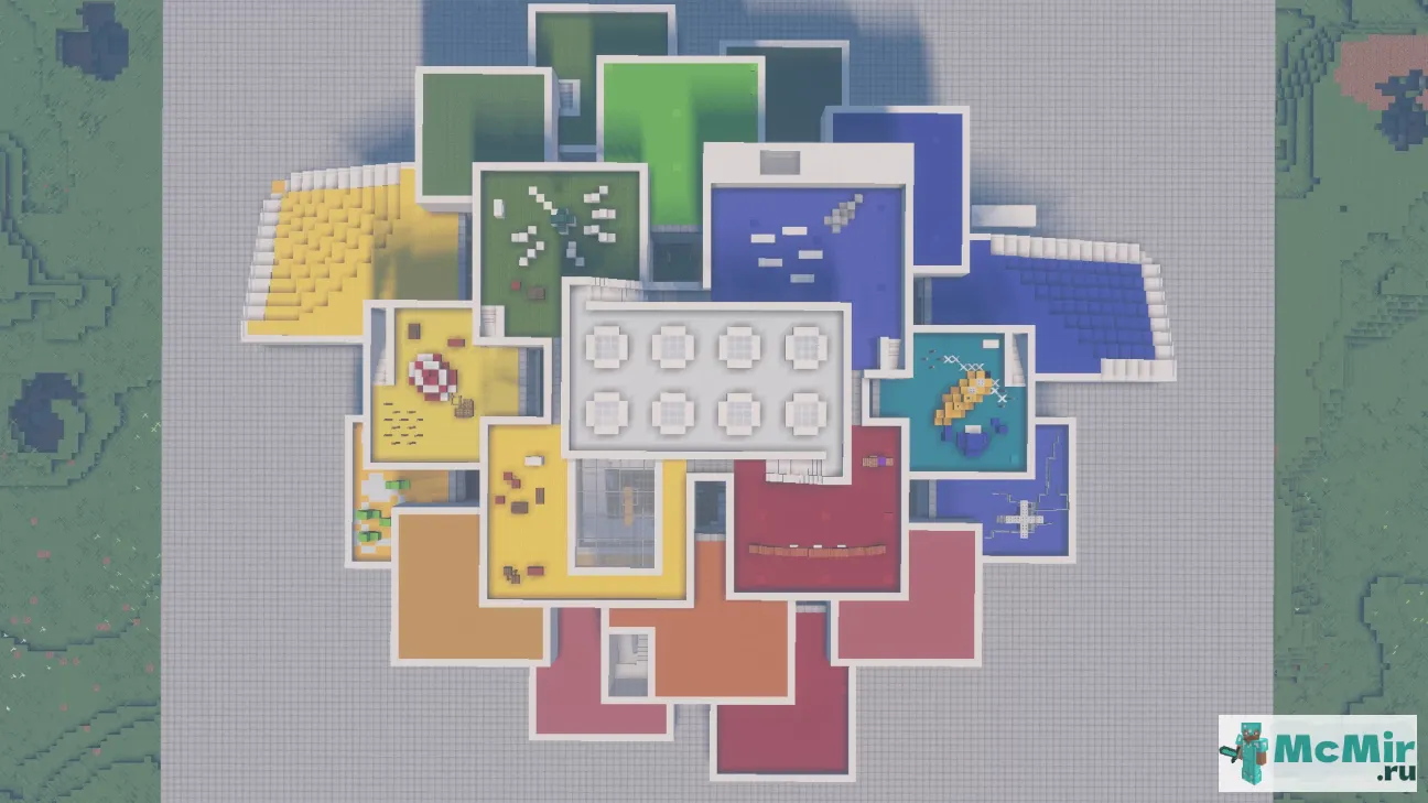 Карта Дом LEGO | Скачать карту Майнкрафт: 1